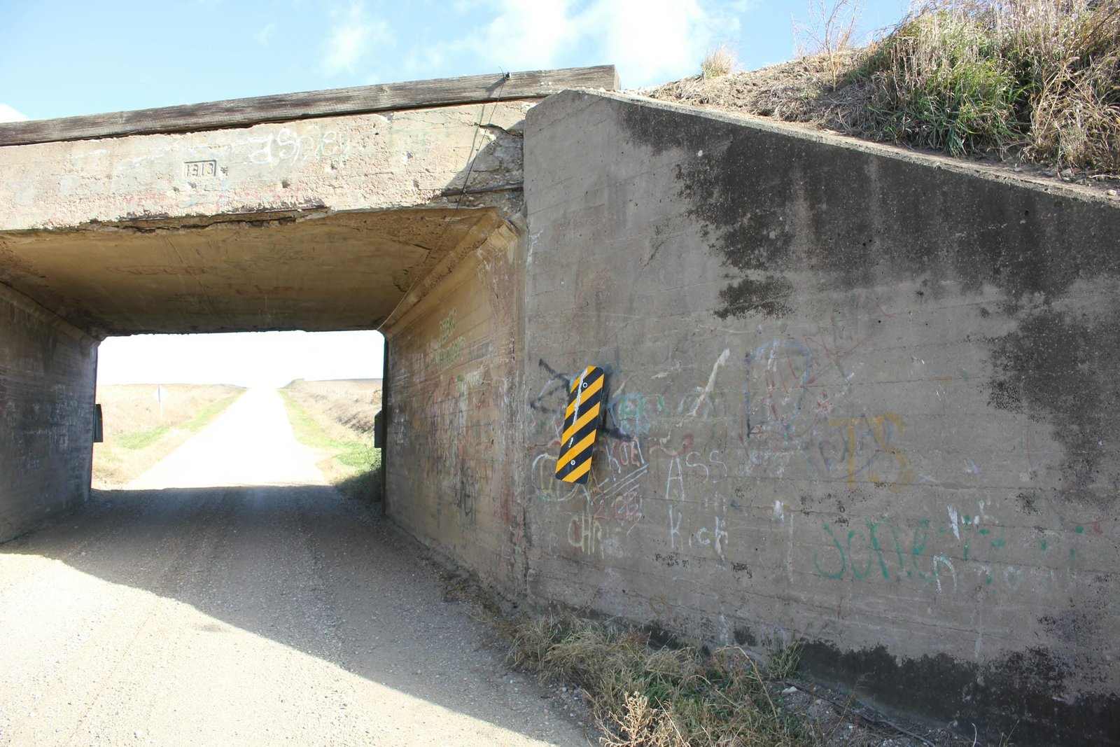 East abutment